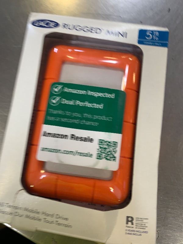Photo 1 of LaCie Rugged 5TB Portable External HDD