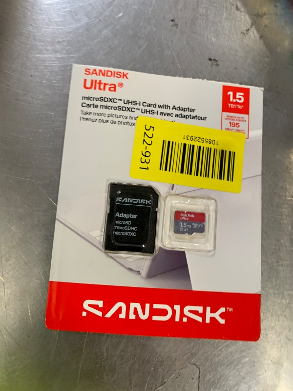 Photo 1 of SANDISK 1.5TB Ultra microSD UHS-I Card