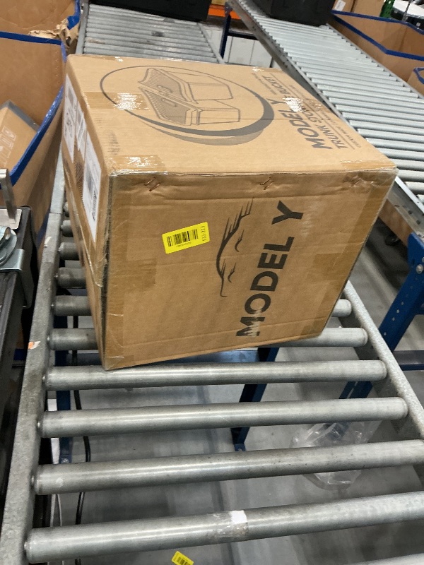 View 2 of PUOENI Model Y Rear Trunk Storage Bins with Lids