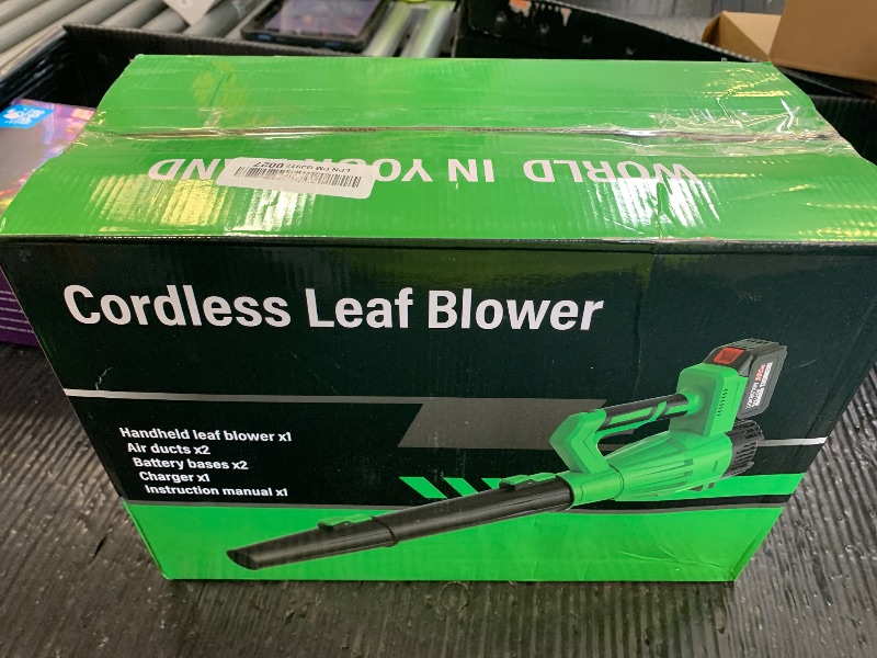 Photo 1 of PTBGLV 6-Speed 21V Wireless Leaf Blower