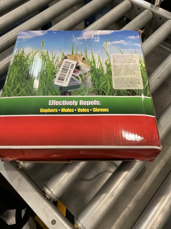 Photo 1 of Mole Repellent Solar Powered 8 Pack Sonic Mole Deterrent Spikes, Snake Gopher Vole Repellent for Lawn Garden & Yard Gopher Deterrent, Groundhog Repellent
