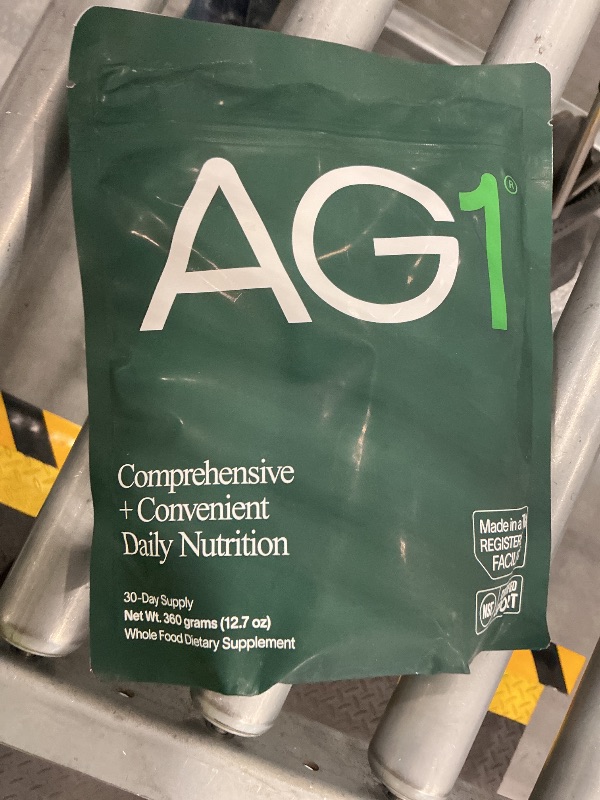Photo 1 of AG1 Greens Powder Multivitamin and Probiotic Blend with Shaker & Scoop