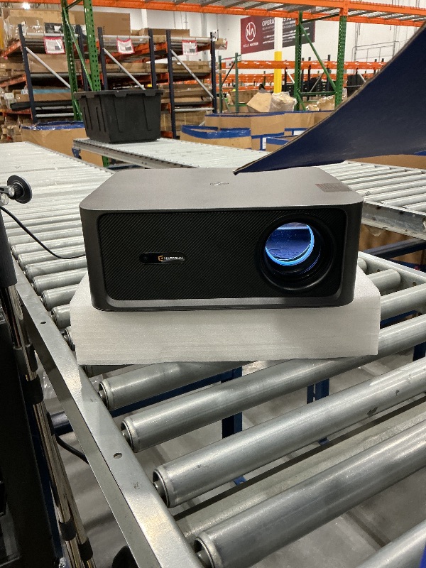 View 7 of HAPPRUN Outdoor Projector with Built-in Streaming, 2000 ANSI Lumens