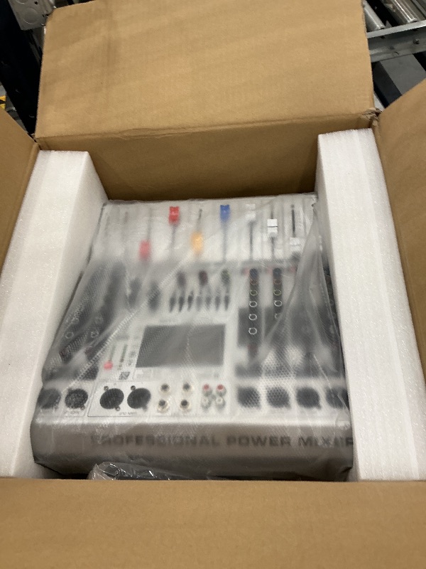 View 3 of Yamnweo VR-6 PRO Amplifier Mixing Console