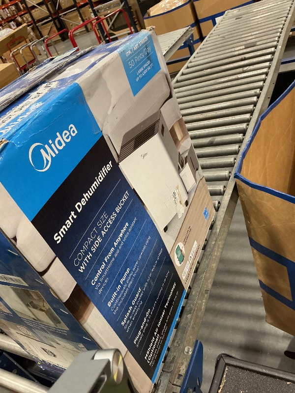 View 2 of AEOCKY 50 Pint Dehumidifier - Ivory