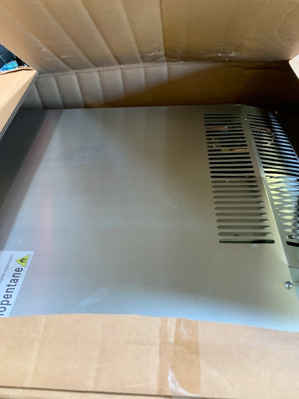 Photo 1 of VEVOR Commercial Ice Maker 200 lbs/24h Stainless Steel