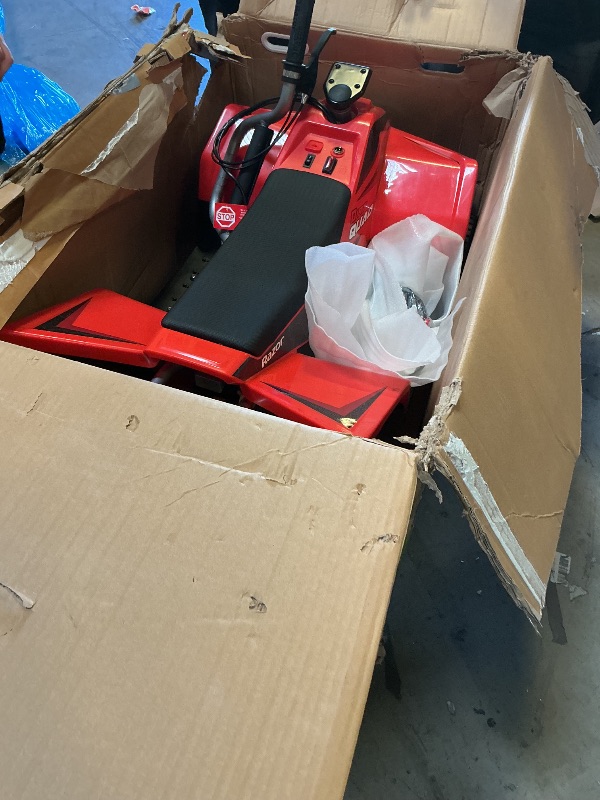 Photo 1 of Razor Dirt Rocket Dirt Quad eBike - Red