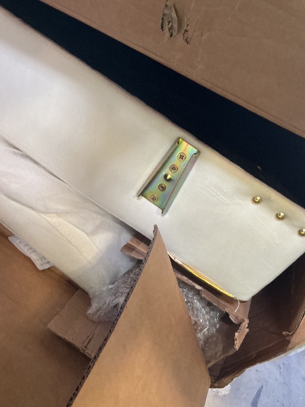Photo 1 of White sofa 