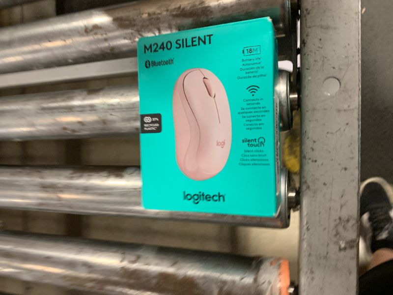 Photo 1 of Logitech M240 Compact Silent Bluetooth Wireless Mouse - Rose