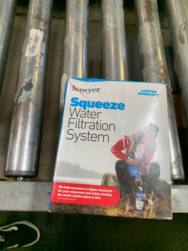Photo 1 of Sawyer Squeeze Water Filtration System SP129