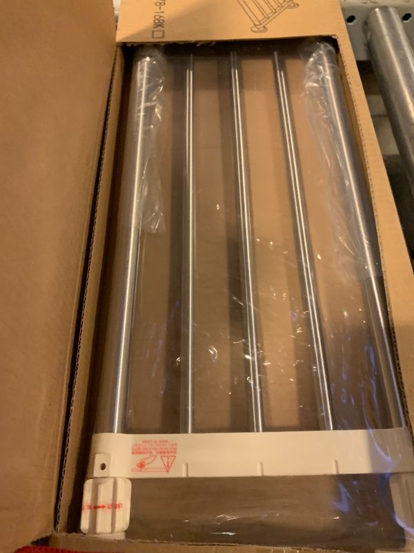 Photo 1 of BAOYOUNI Tension Closet Shelf Organizer Rack