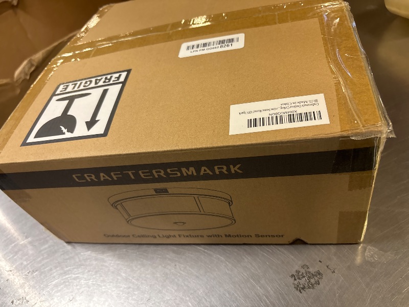 Photo 1 of Craftersmark 12.5in Outdoor Motion Sensor Ceiling Light