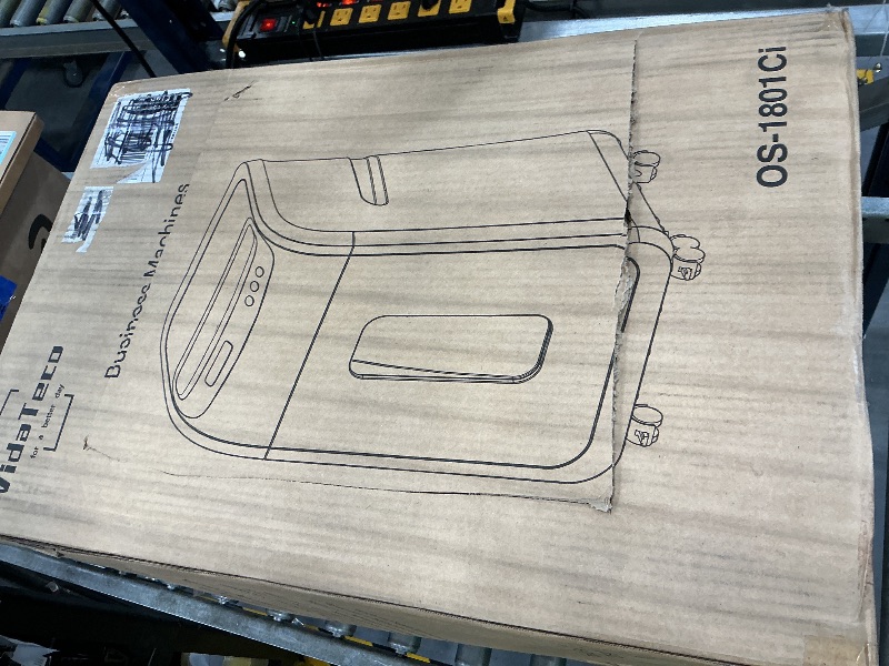 Photo 1 of VidaTeco 20-Sheet Cross-Cut Paper Shredder