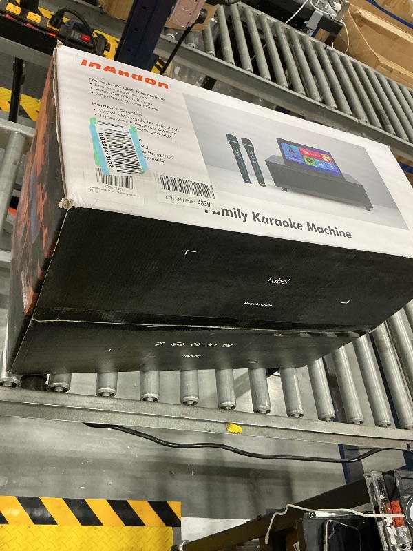 Photo 1 of InAndOn Karaoke Machine with 12.2" Touchscreen