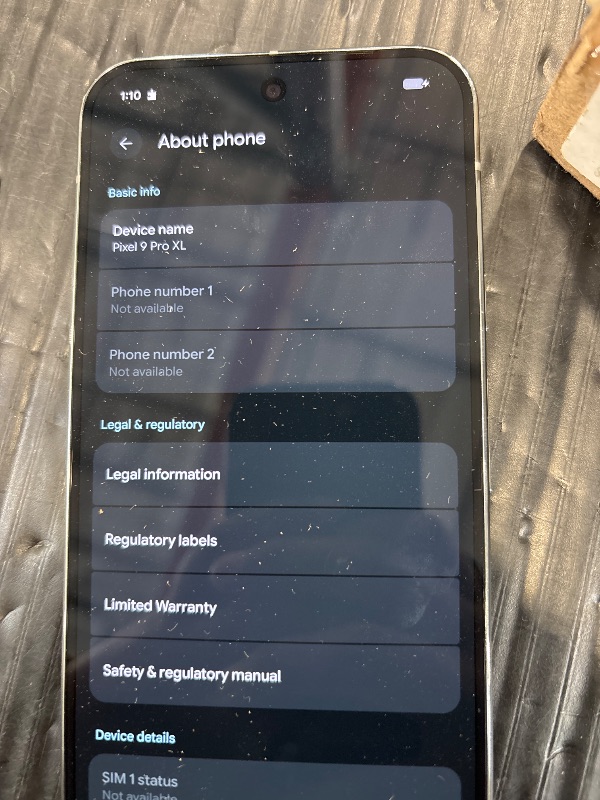 View 2 of Google Pixel 9 Pro XL 5G, 256GB, Hazel - Unlocked