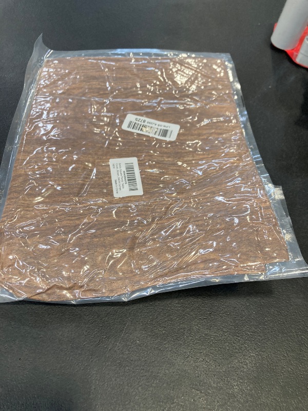 Photo 1 of Smiry Square Table Cloth Cover, Waterproof Elastic Fitted Picnic Tablecloth, Wipeable Flannel Backed Vinyl Tablecloths for Camping, Dining, Outdoor (Brown, 34" x 34")