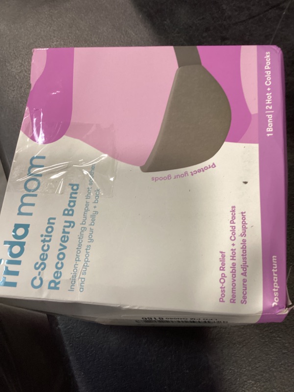 Photo 1 of Frida Mom C-Section Hot & Cold Therapy Belly Binder, C-Section Recovery Must Have Belly Band, Incision Protector, for Post-Op & Swelling, Postpartum Essentials, After Birth Brace, Abdominal Binder