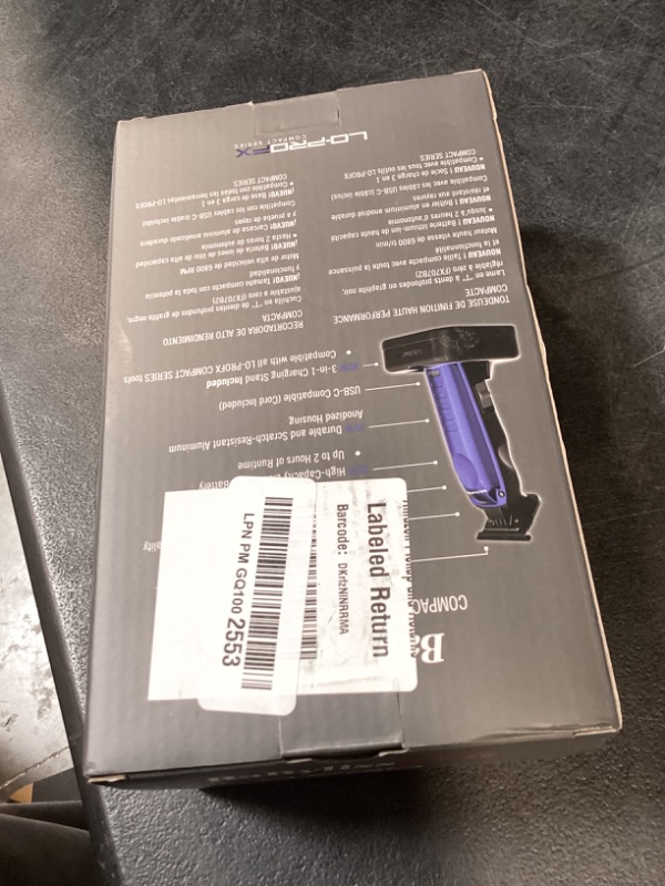 Photo 1 of BaBylissPRO High-Performance Compact LO-PROFX Hair Trimmer