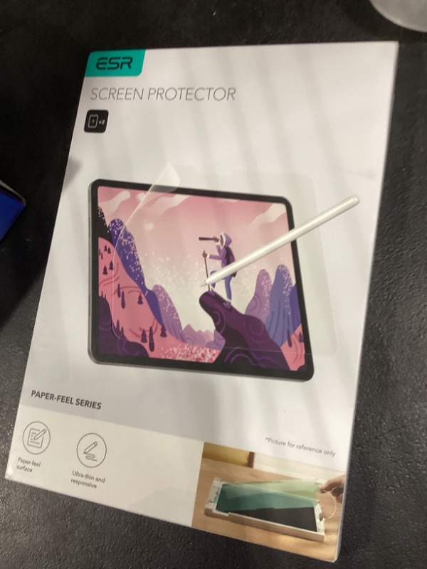 Photo 1 of ESR 2 Pack Paper-Feel Screen Protector for iPad Air 11 Inch M4/M3/M2 (2026/2025/2024, 8th/7th/6th Gen), Write and Draw Like on Paper, Scratch Protection with Easy Application Tray, Thin and Responsive