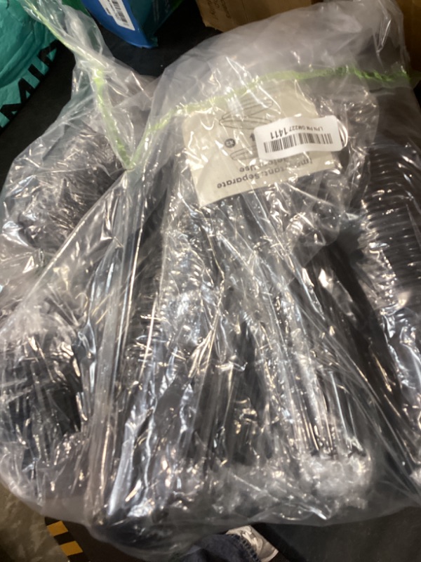 Photo 1 of tchrules 100 Set 16oz Plastic Cups with Lids and Straws, Disposable Black Clear Iced Coffee Cup with Lid, Round Bottom Plastic To Go Cups for Cold Drinks Slushie Smoothie Soda Bar Party Shop Supplies