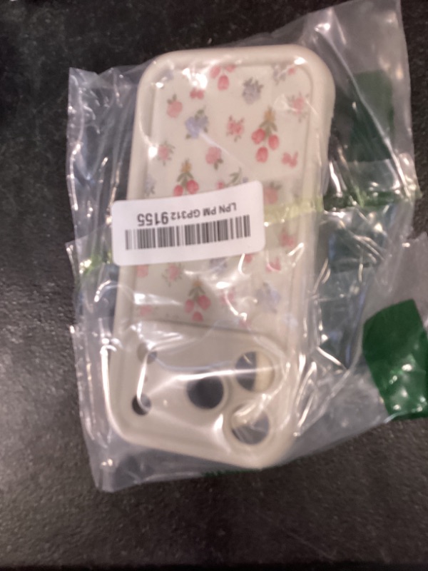 Photo 1 of FXFOOT Aesthetic Ditsy Florals Phone Case Compatible for iPhone 17 Pro Case, with Adjustable Anti-Drop Wrist Strap - Full-Body Shockproof Protection, Raised Camera & Edge Guards Flowers