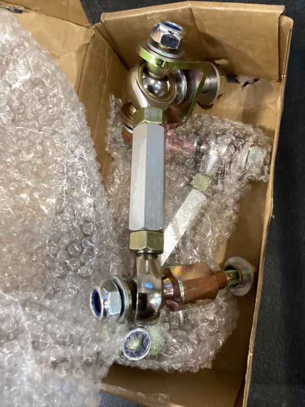Photo 1 of BoCID Diesel Front Sway Bar End Link Sway Bar Relocation For Adjustable 0-6" Lift Kit Compatible with 2003-2008 Dodge Ram 2500 3500 4WD, Sliver