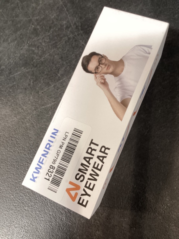 Photo 1 of KWENRUN AI Smart Glasses with ChatGPT – Bluetooth, Real-Time Translation, Music & Hands-Free Calls, Photochromic Lenses, UV & Blue Light Protection for Men & Women