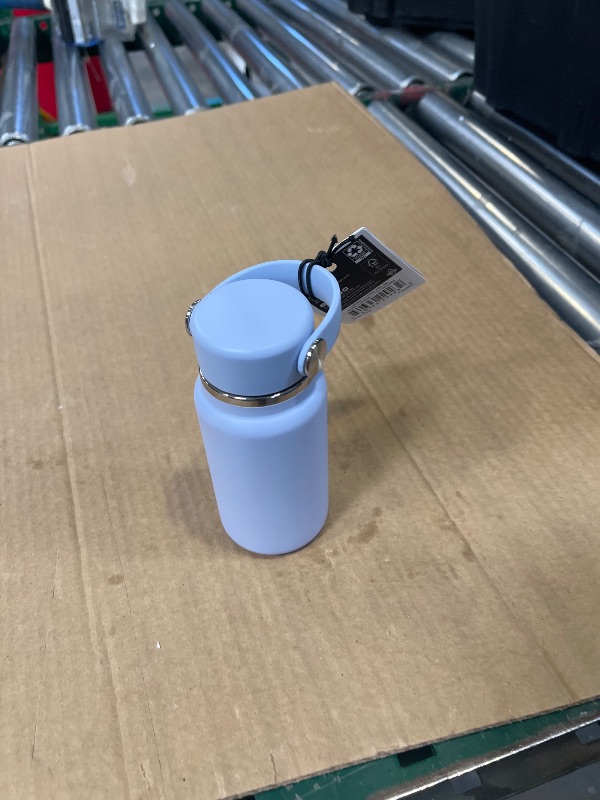 Photo 1 of Hydro Flask Micro Bottle - Leak Proof Purse or Pocket Flask - Insulated Mini Water Bottle 6.7 Oz Surf