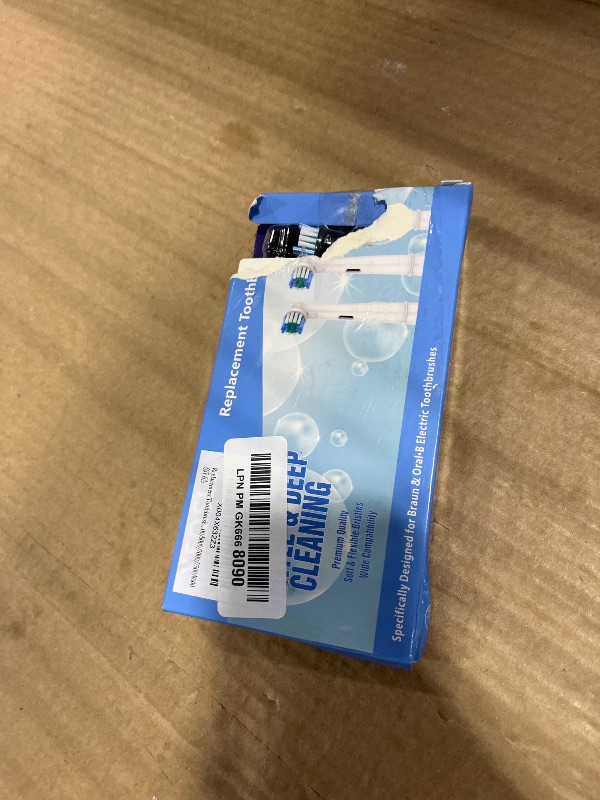 Photo 1 of Replacement Toothbrush Heads Compatible with Oral B Braun,Professional Electric Brush Heads for Oral B Replacement Heads Refill Pro 500/1000/5000/7000/7500/8000
