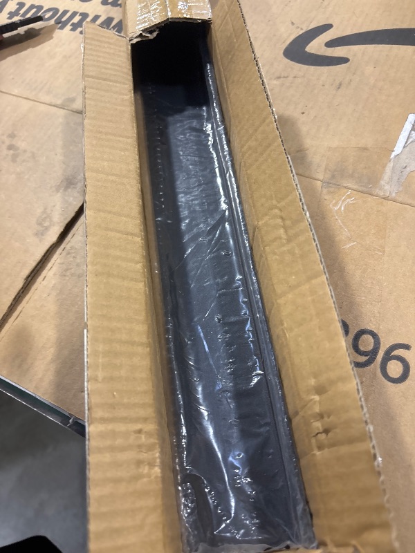 Photo 1 of 30" Slide-in Range Rear Filler Kit,Kitchen Stove Gap Covers,Stainless Steel Backsplash for Stove, Stove Trim Kit Between Stove and Backsplash(Black)