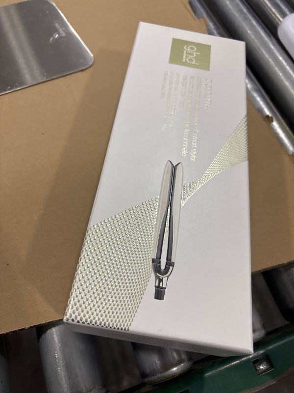 View 3 of ghd Platinum+ Styler ? 1" Flat Iron Hair Straightener, Professional Ceramic Hair Styling Tool for Stronger Hair, More Shine, & More Color Protection - White
