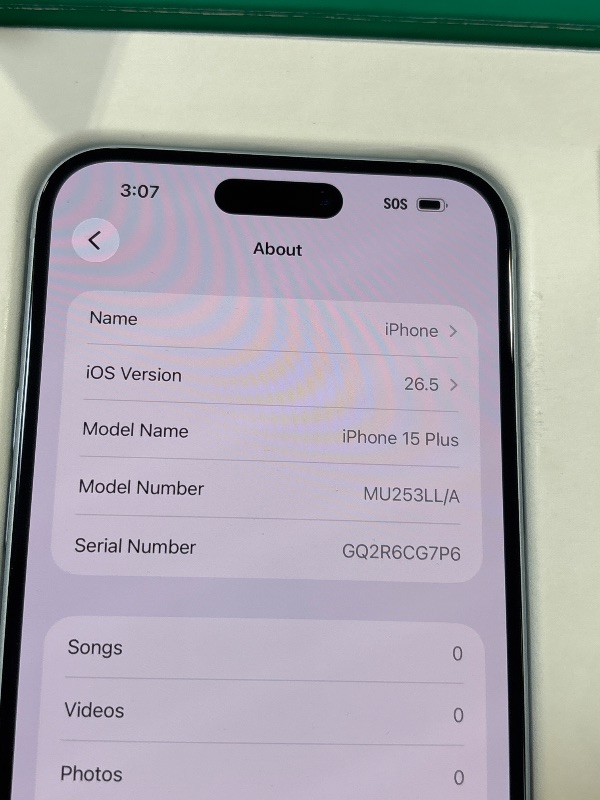 Photo 1 of Apple iPhone 15 Plus, 256GB, Blue - Unlocked (Renewed Premium)