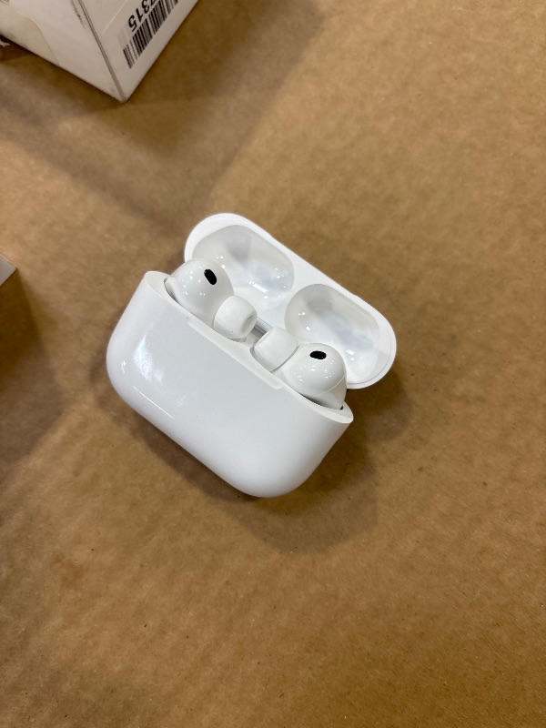 Photo 1 of Apple AirPods Pro 3 Wireless Earbuds, Active Noise Cancellation, Live Translation, Heart Rate Sensing, Hearing Aid Feature, Bluetooth Headphones, Spatial Audio, High-Fidelity Sound, USB-C Charging