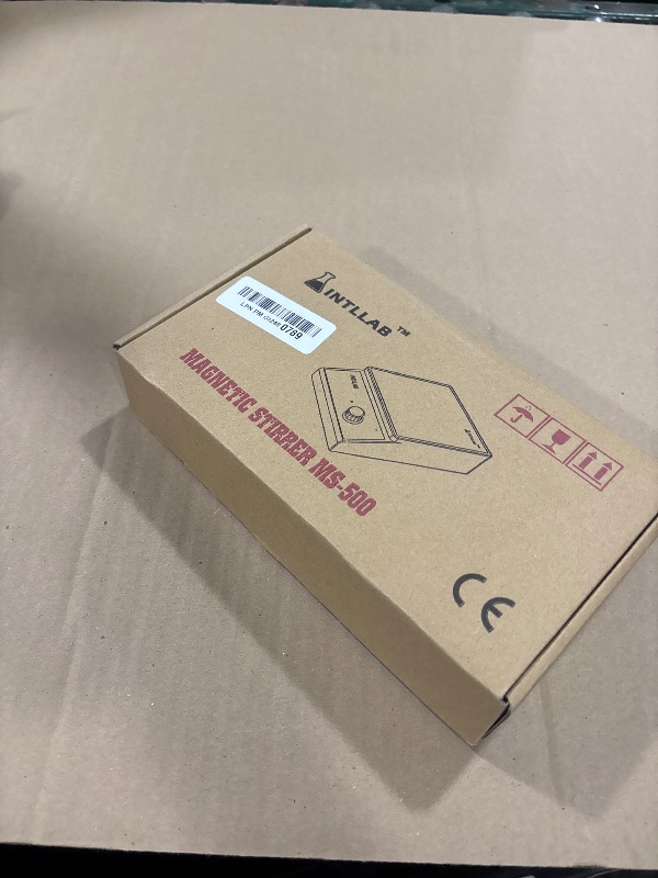 Photo 1 of INTLLAB Magnetic Stirrer Stainless Steel Magnetic Mixer with stir bar (No Heating) Max Stirring Capacity: 3000ml