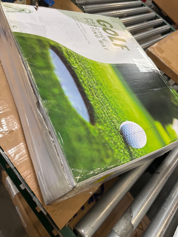 Photo 1 of Portable Golf Putting Mat with Auto Ball Return