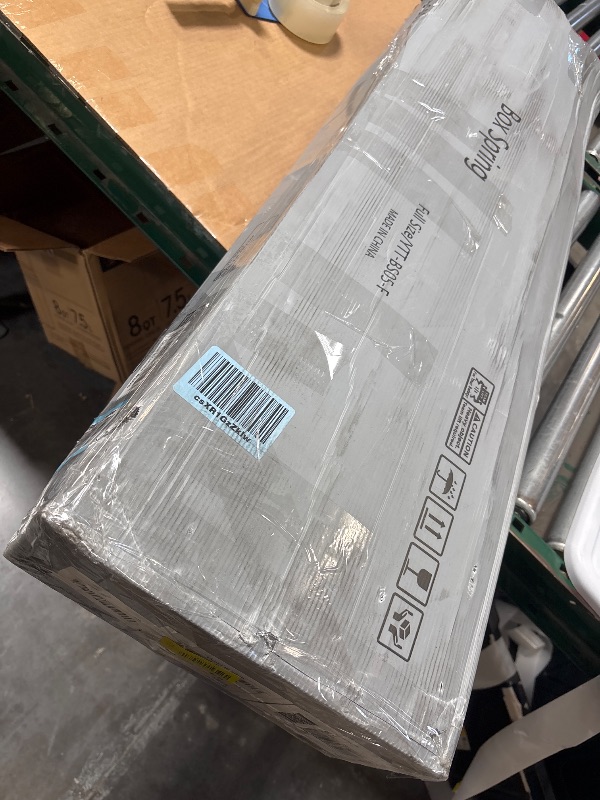 Photo 1 of Awesofurni Full Size Box Spring, 5 Inch Low Profile Full Box Spring Only Bed Base, Heavy Duty Metal Frame Mattress Foundation with Fabric Cover, Easy Assembly-Noise Free