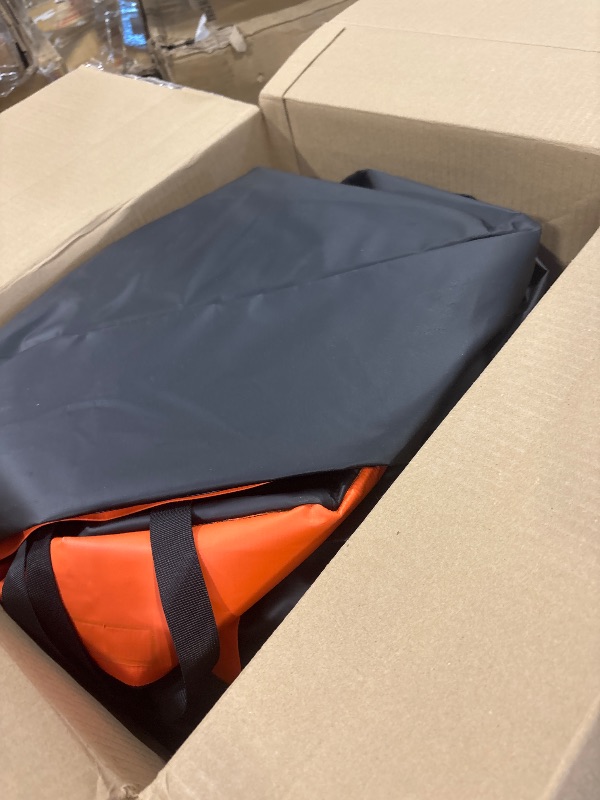 Photo 1 of Car Rooftop Cargo Carrier Bag, 15 Cubic Feet Waterproof Heavy Duty 840D Car Roof Bag for All Vehicle with/Without Racks - Anti-Slip Mat, 6 Door Hooks, Storage Bag, 2 Extra Straps, Luggage Lock