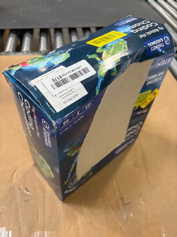 Photo 1 of Thames & Kosmos My Robotic Pet: Coding Chameleon STEM Building & Experiment Kit | Color-Sensing Coding Robot for Boys & Girls Ages 8+, Screen-Free Educational Fun, Robotic Reptile with 3 Play Modes