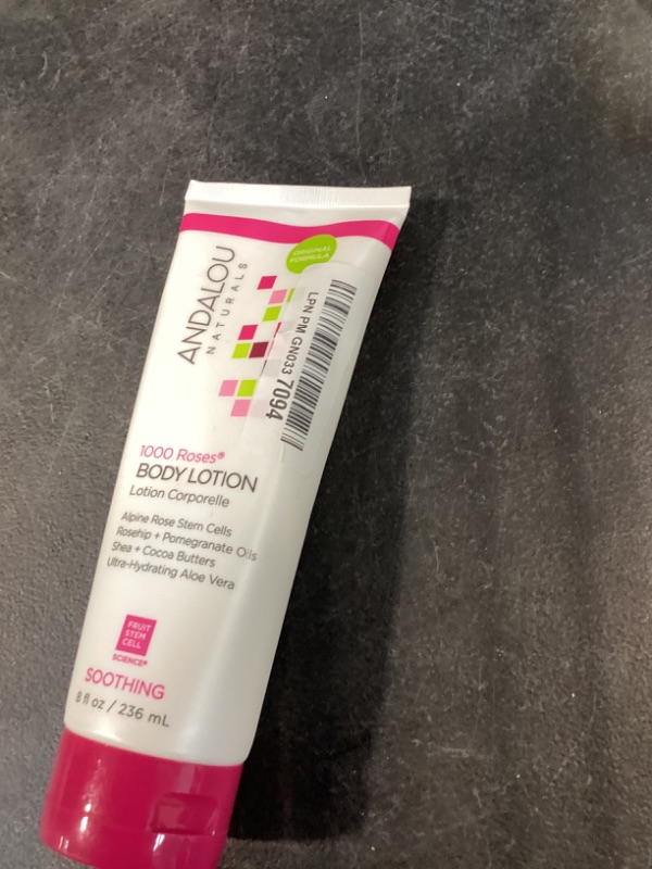 Photo 1 of Andalou Naturals 1000 Roses Soothing Body Lotion - Improve Skin Moisture with Shea Butter & Aloe Vera - Hydrating Lotion for Dry or Sensitive Skin - 8 fl oz