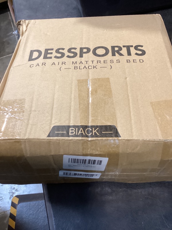 Photo 1 of dessports SUV Air Mattress Inflatable Travel Bed: Foldable - Portable Car Inflatable Bed Camping & Road Trips - Thickened Car Air Mattress for Back Seat with Carry Bag & Cup Holder & 2 Pillows
