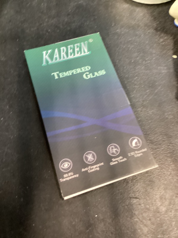 Photo 1 of KAREEN 2 Pack Screen Protector Designed for iPhone 13, iPhone 13 Pro 6.1-Inch Tempered Glass Flim, Anti-Scratch, Bubble Free, Case Friendly