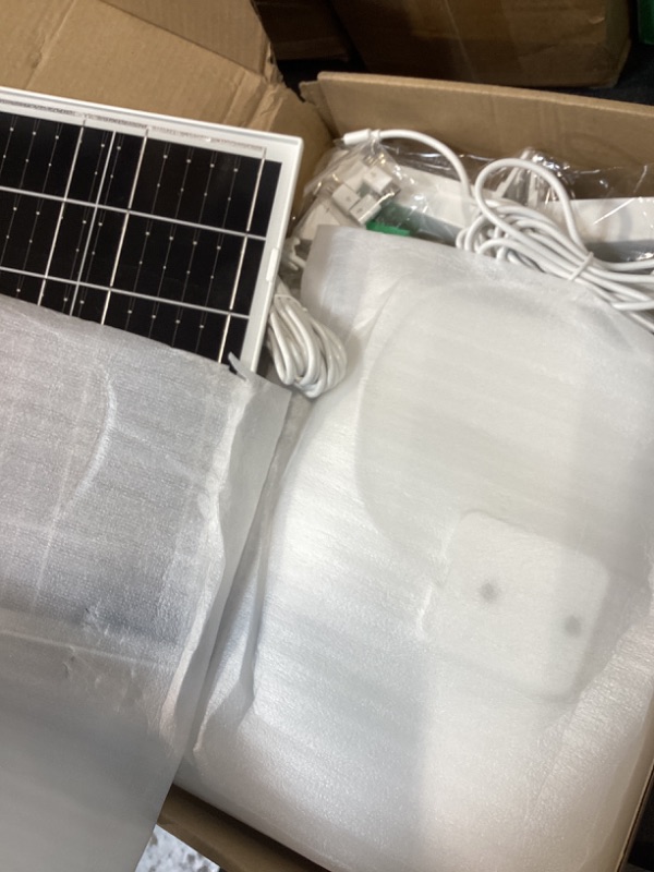 Photo 1 of 4 Pack 8W Solar Panel Charger Compatible with Arlo Essential Solar Panel Charger (2nd Generation, Arlo Essential Outdoor Camera & Essential Outdoor XL Camera 2nd Generation VMA6600?Pro 2K 6th Gen 2025