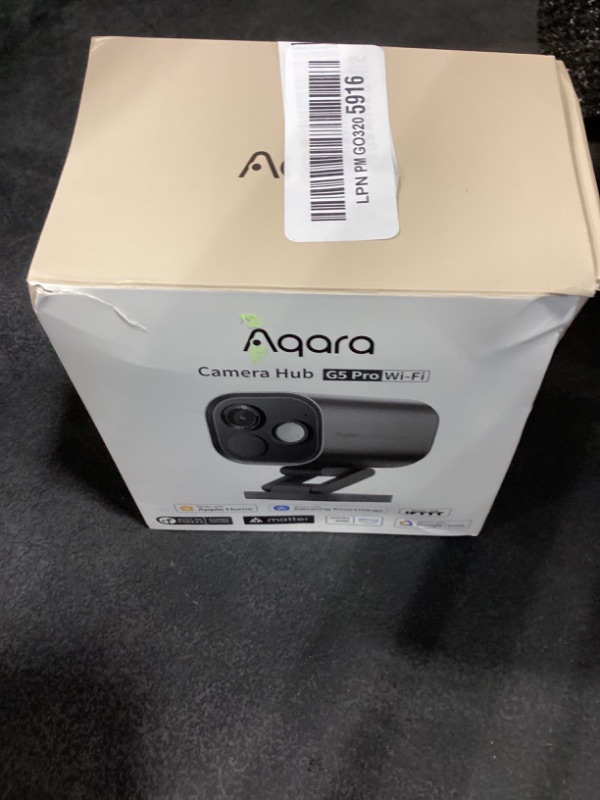Photo 1 of Aqara 4MP Camera Hub G5 Pro WiFi, True Color Night Vision Security Camera Outdoor, 2.4/5Ghz WiFi, HomeKit Secure Video, Thread Border Router, Local Detection, Thread/Zigbee, Supports Alexa,Google Home