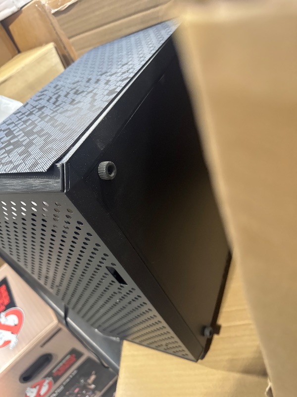 Photo 1 of Cooler Master MasterBox Q300L Micro-ATX PC Case - Compact mATX Computer Case with Magnetic Dust Filters, Modular Adjustable I/O Panel, Perforated Airflow Design, 1 x 120mm Pre-Installed Fan, Black