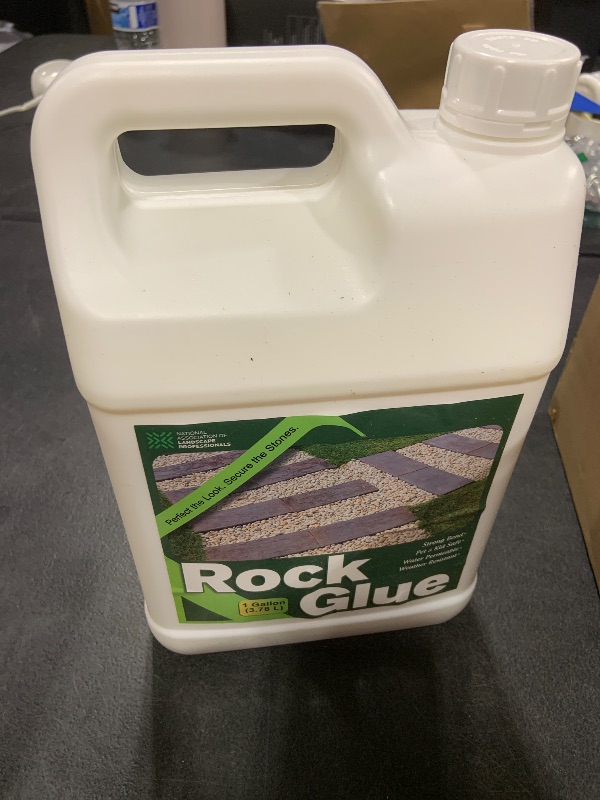 Photo 1 of Teexpert Rock Glue for Landscaping?2 Gallon 2X Concentrated Gravel Glue for Pea Gravel & Small Stones, 10,000 mPa·s High-Viscosity Formula for Strong Hold, Covers up to 560 sq ft, Water Permeable