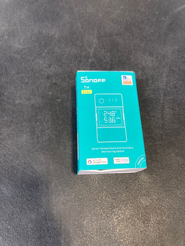 Photo 1 of SONOFF THR320D 20A Smart Temperature and Humidity Monitoring Switch,Compatible with Alexa, Google Home,RJ9 4P4C Interface