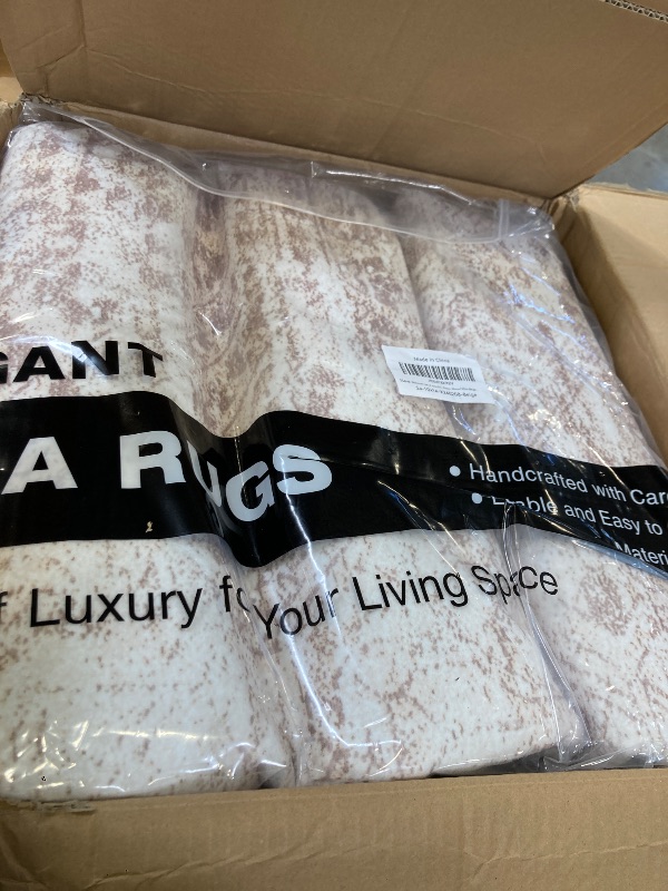 Photo 1 of Soalmost 10x14 Area Rugs for Living Room, Non Slip Machine Washable Vintage Rugs, Low Pile Lightweight Large Rug for Bedroom, Dining Room, Home Office Beige