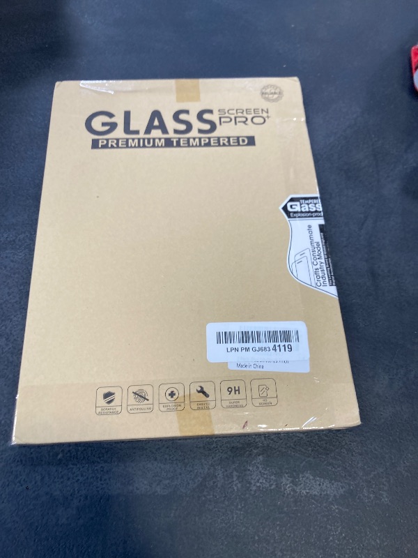 Photo 1 of Qularlans 2 Pack Screen Protector for iPad 6th 5th Generation 9.7 Inch 2018/2017, iPad Pro 9.7 2016, iPad Air 2/1 2014/2013, 9H Tempered Glass, Apple Pencil Compatible, Case Friendly