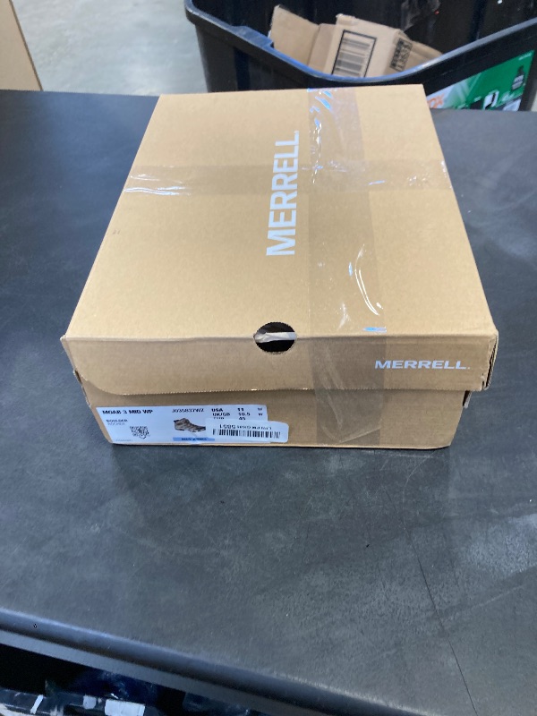 Photo 1 of Merrell Men's Moab 3 Mid Waterproof Hiking Boot, New Boulder, 11 Wide