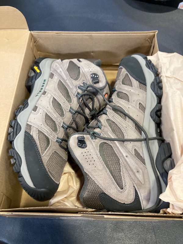 Photo 1 of Merrell Men's Moab 3 Mid Waterproof Hiking Boot, New Boulder, 11 Wide